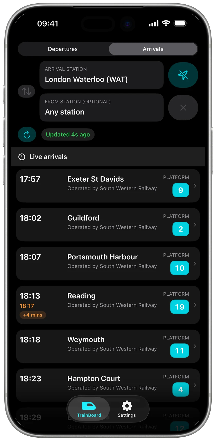 Arrivals — iPhone